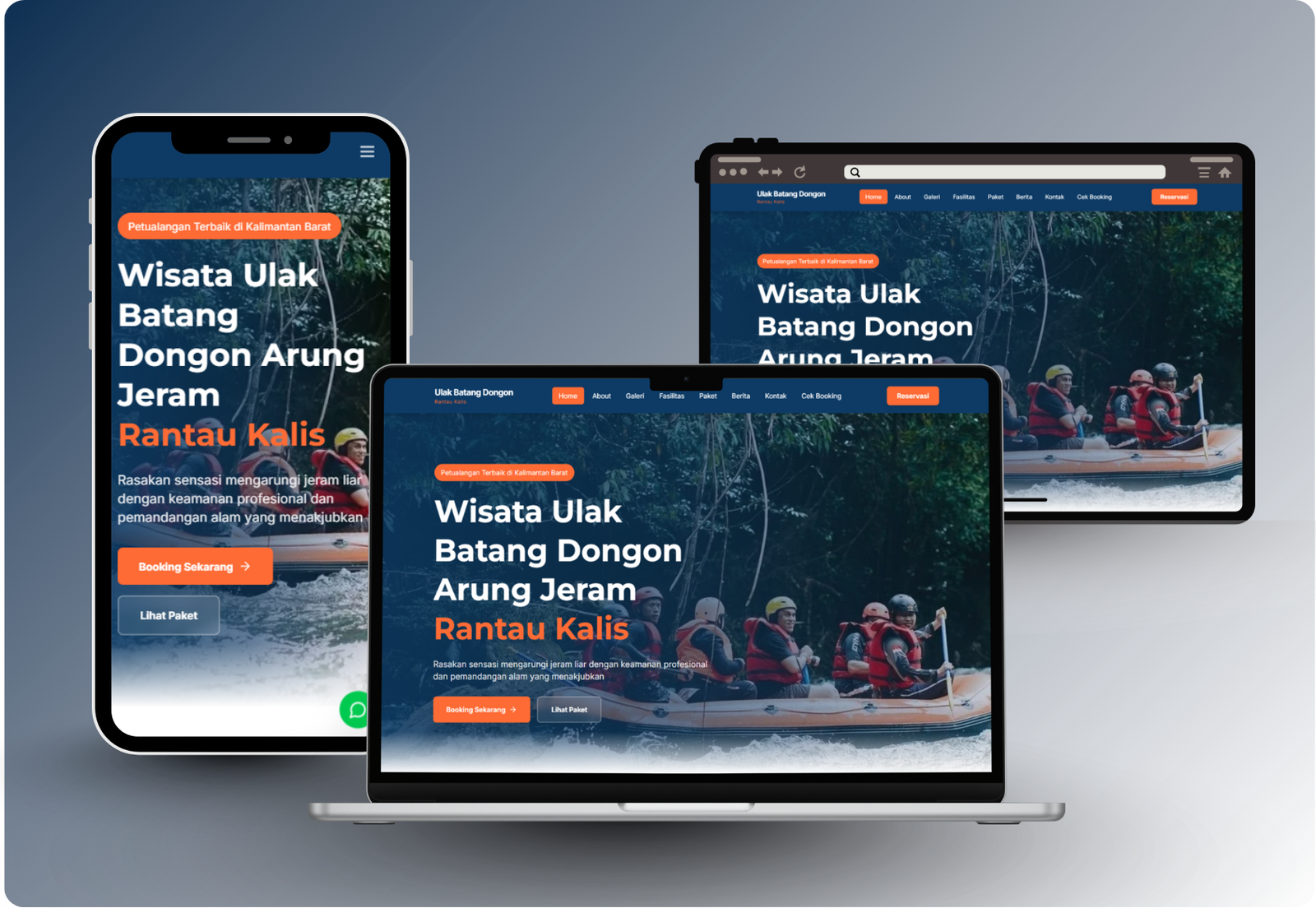 Pengembangan Website Reservasi Online Wisata Ulak Batang Dongon