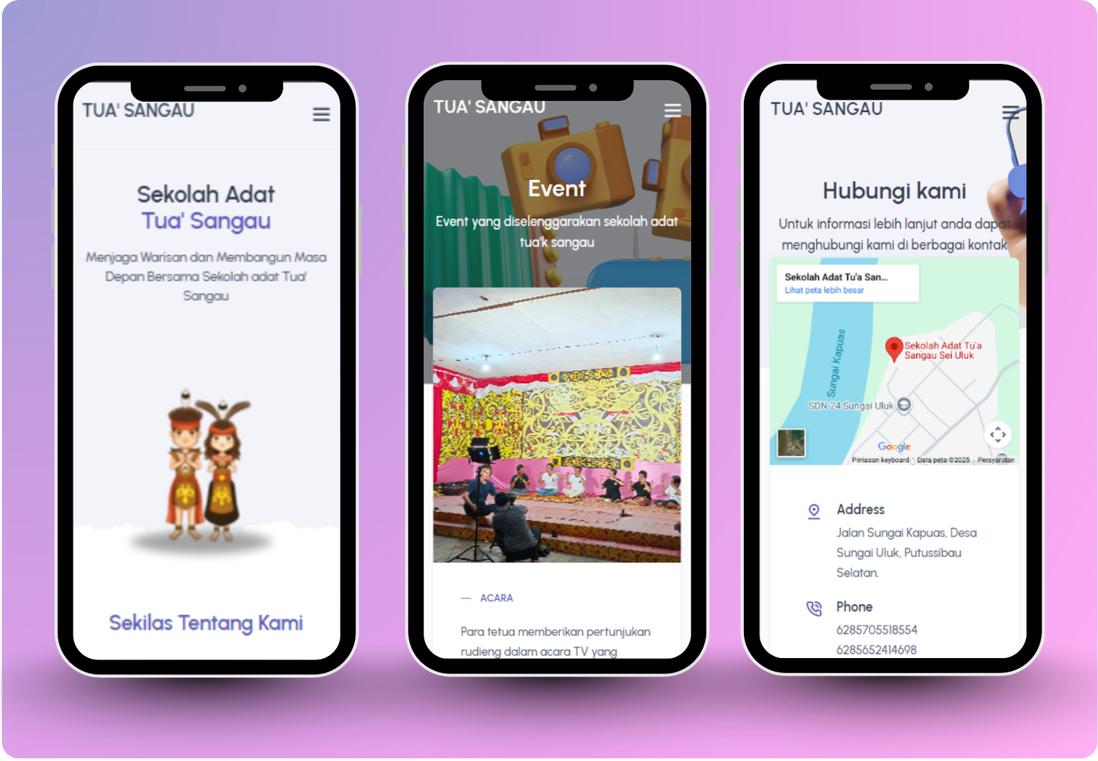 website-profile-sekolah-adat-tua-sangau